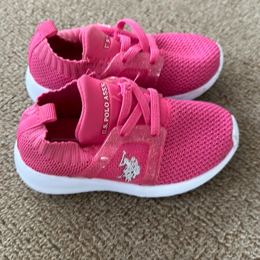 Polo toddler sneaker slip on size 7c